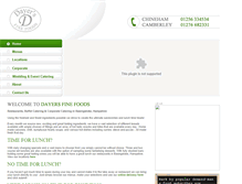 Tablet Screenshot of dayers.co.uk